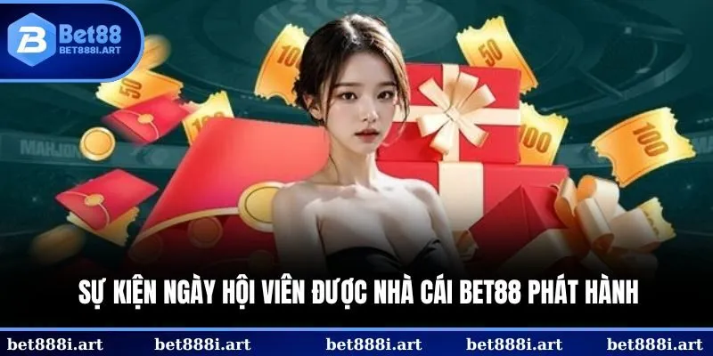 Sự kiện Ngày hội viên được nhà cái BET88 phát hành